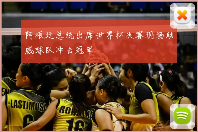 阿根廷总统出席世界杯决赛现场助威球队冲击冠军